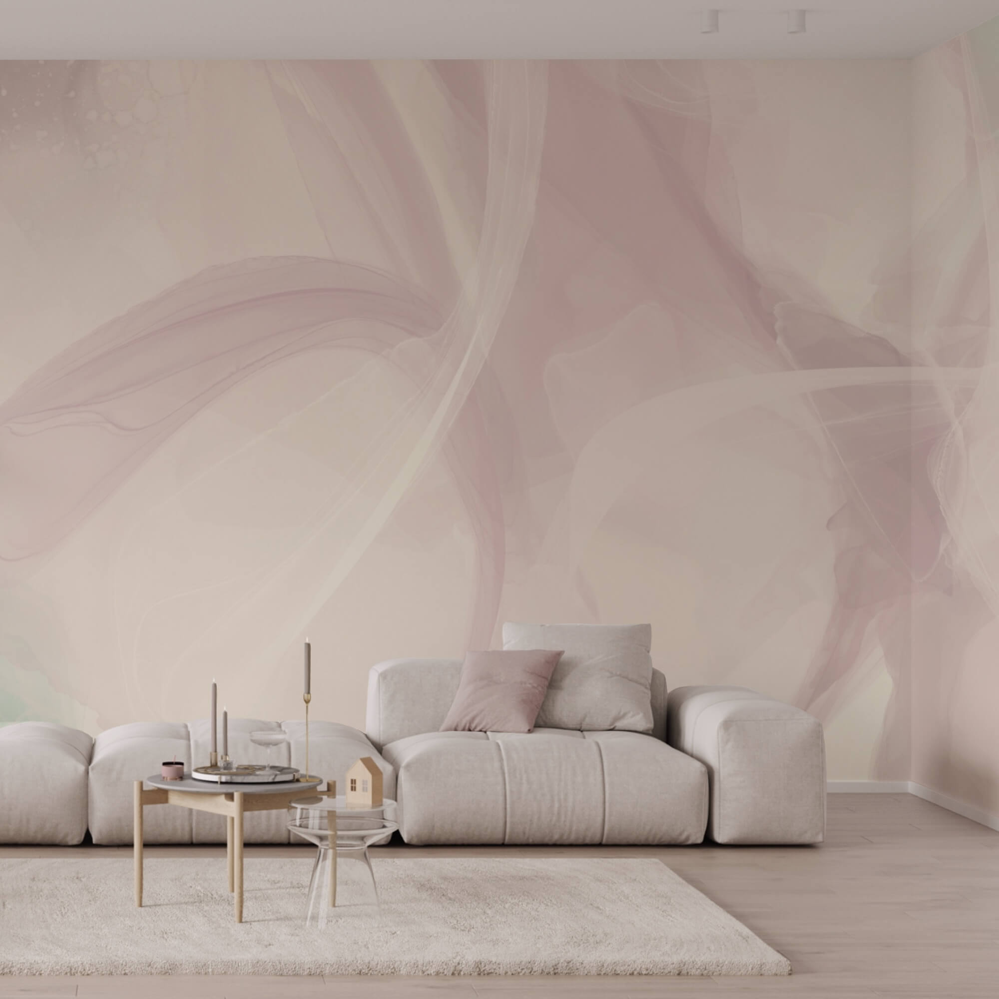 Soft hues blending in gentle harmony