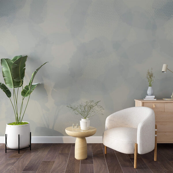 White and blue background