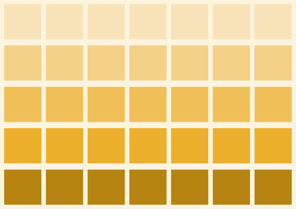 Yellow and brown squares