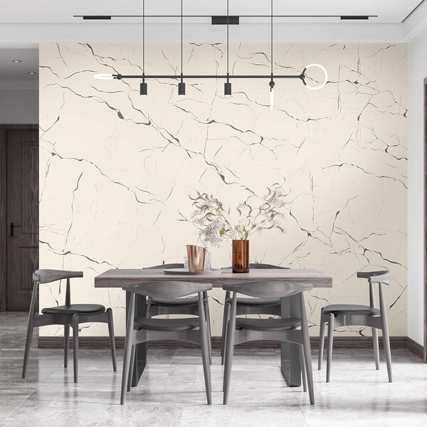 White surface with cracks