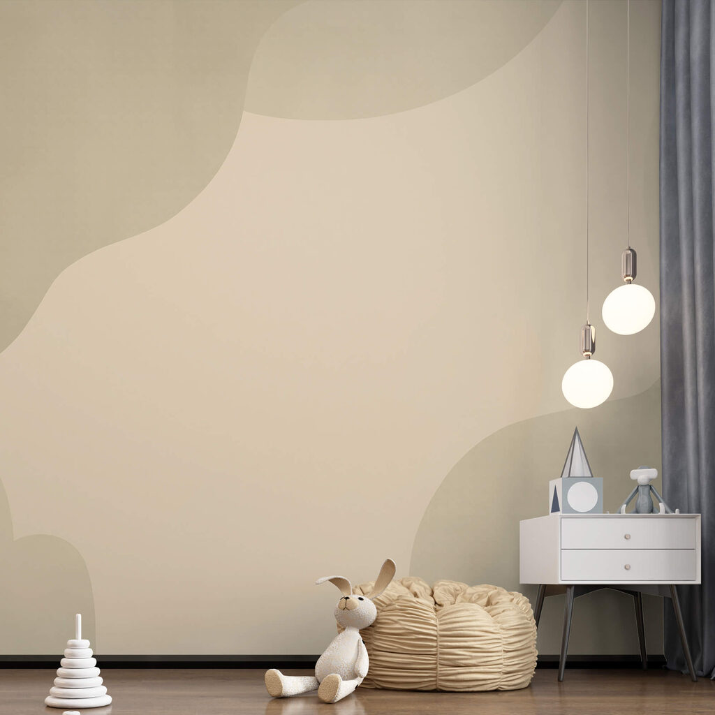 Beige and white background