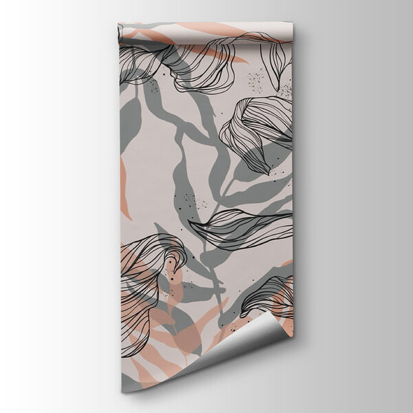 Pattern of leaves and branches