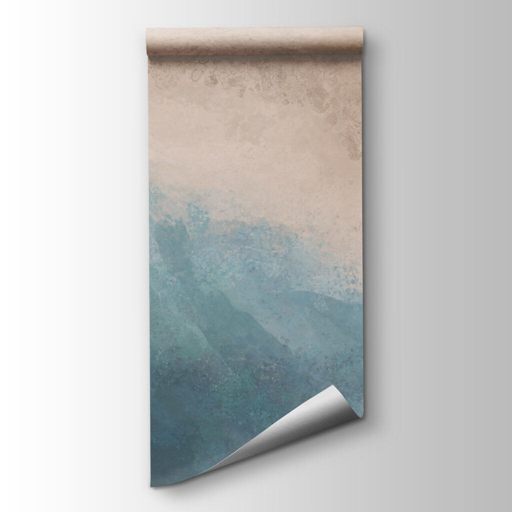 Blue and white water Blue and white water