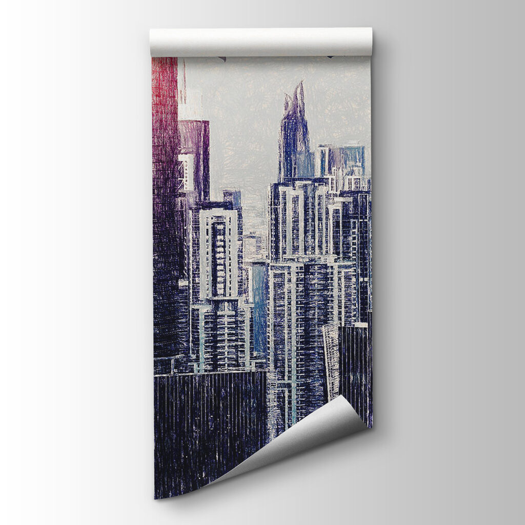 Birds flying over a city Birds flying over a city