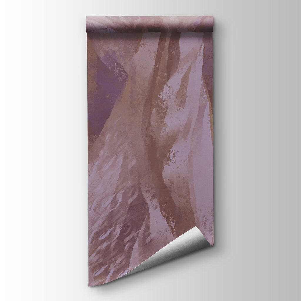 Flowing colors in soft hues