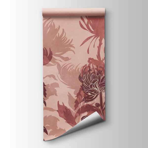 Drawing of flowers and leaves Drawing of flowers and leaves