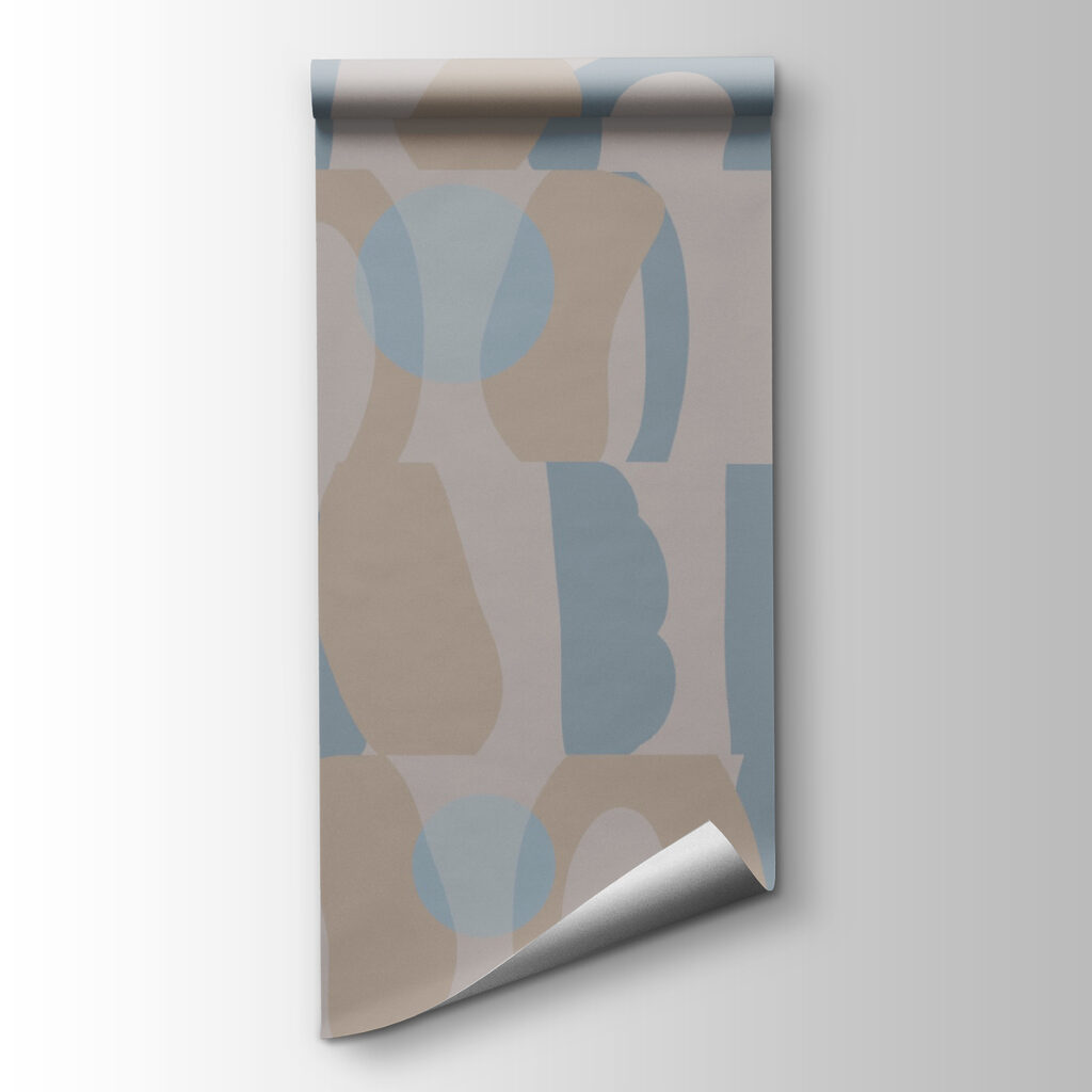 Pattern of different shapes and colors