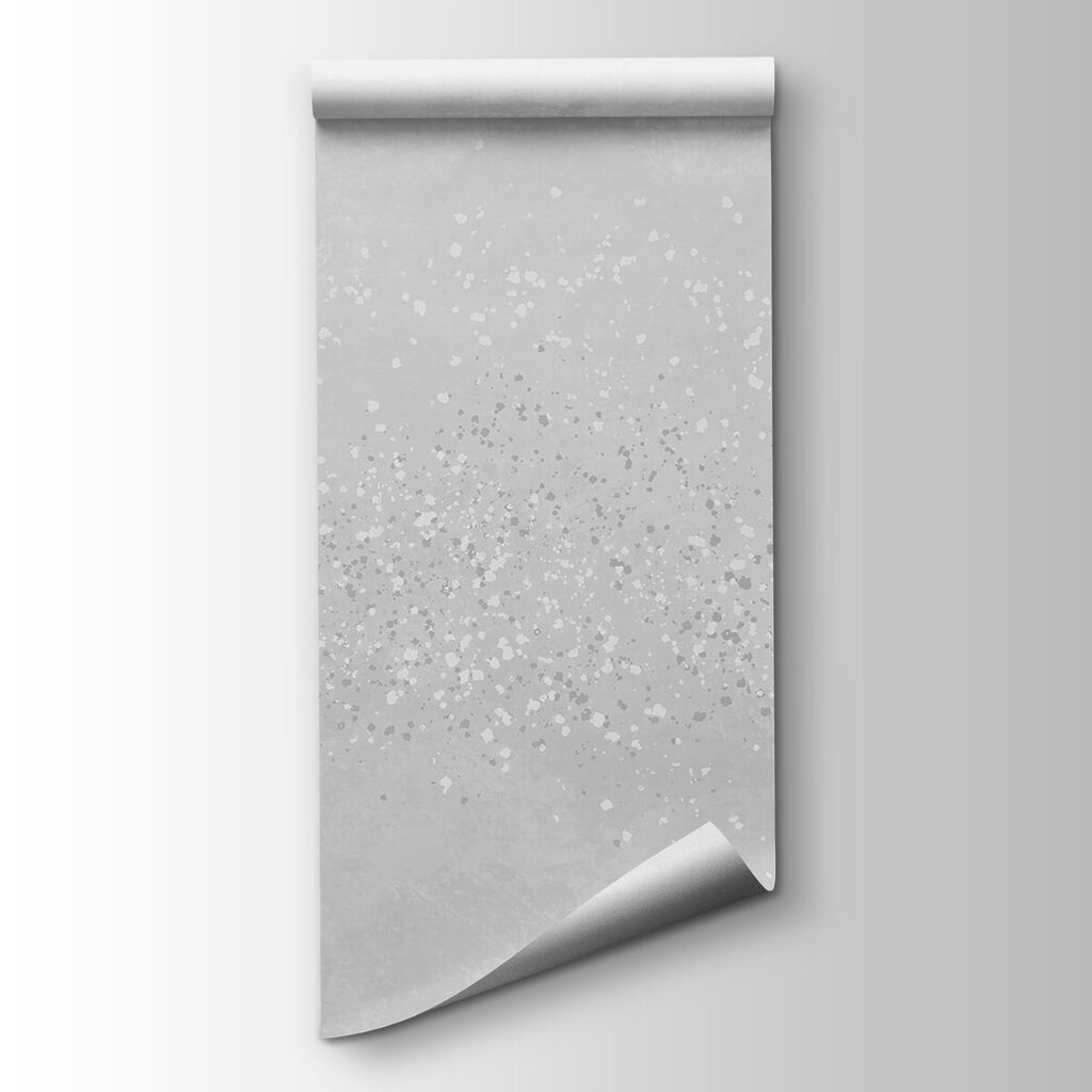 White background with small specks