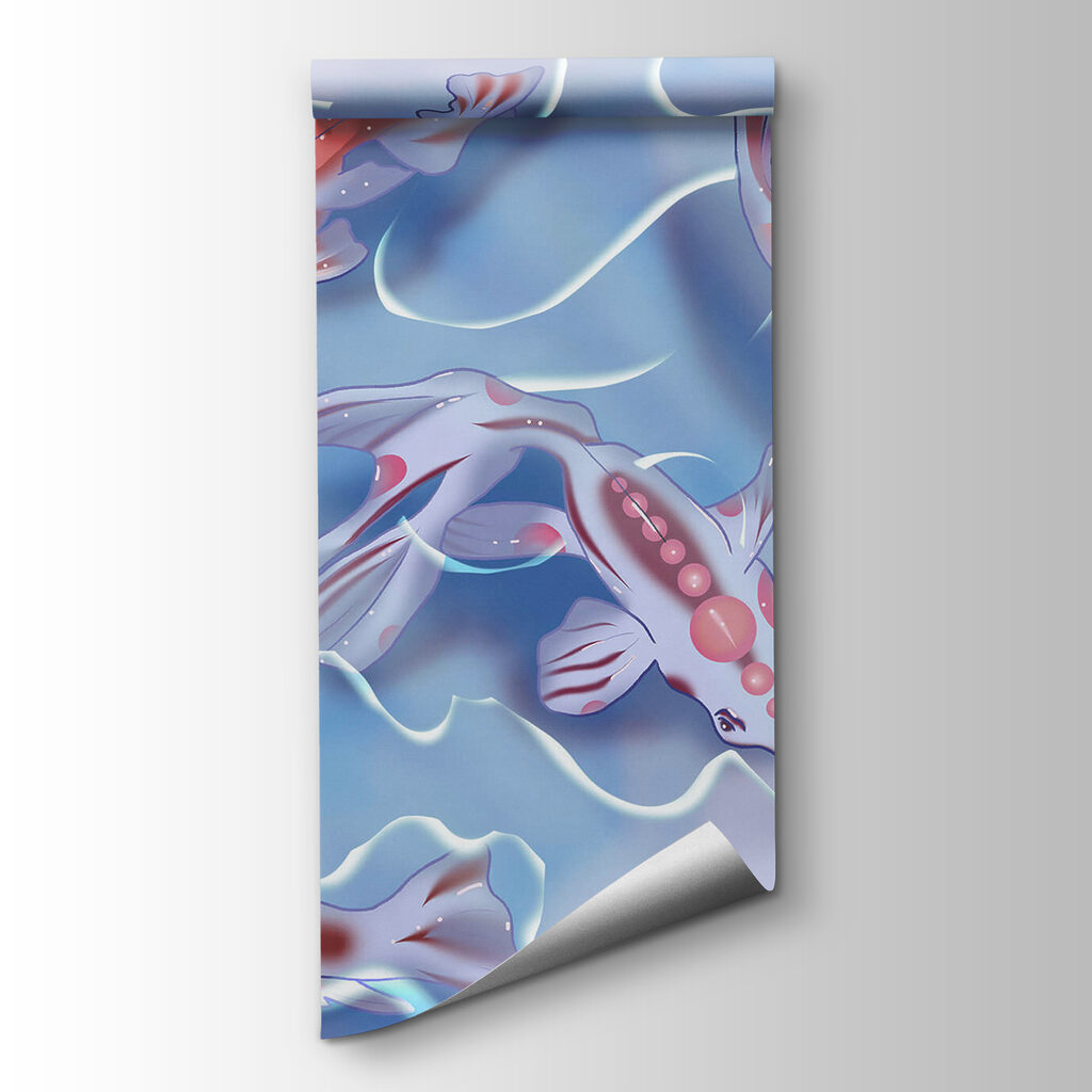 Group of fish in water Group of fish in water