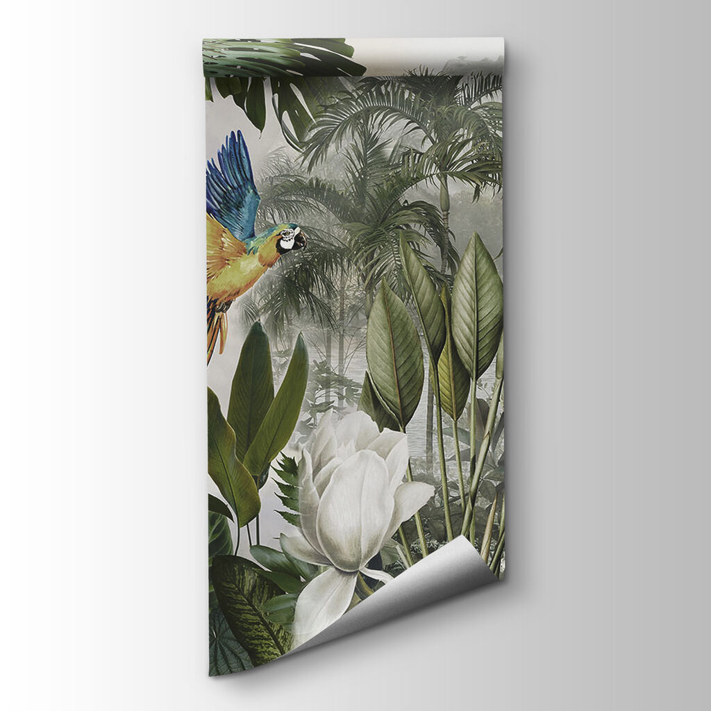 Group of birds in a forest Group of birds in a forest