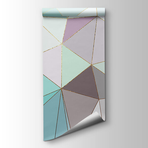 Abstract geometric pastel mosaic pattern Abstract geometric pastel mosaic pattern