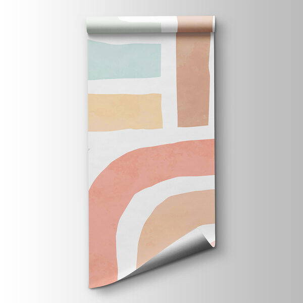 A colorful pattern with lines A colorful pattern with lines