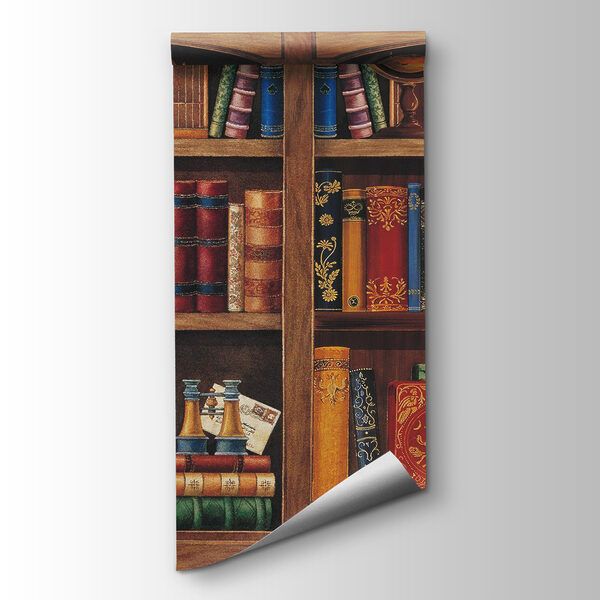 Bookshelf full of books Bookshelf full of books