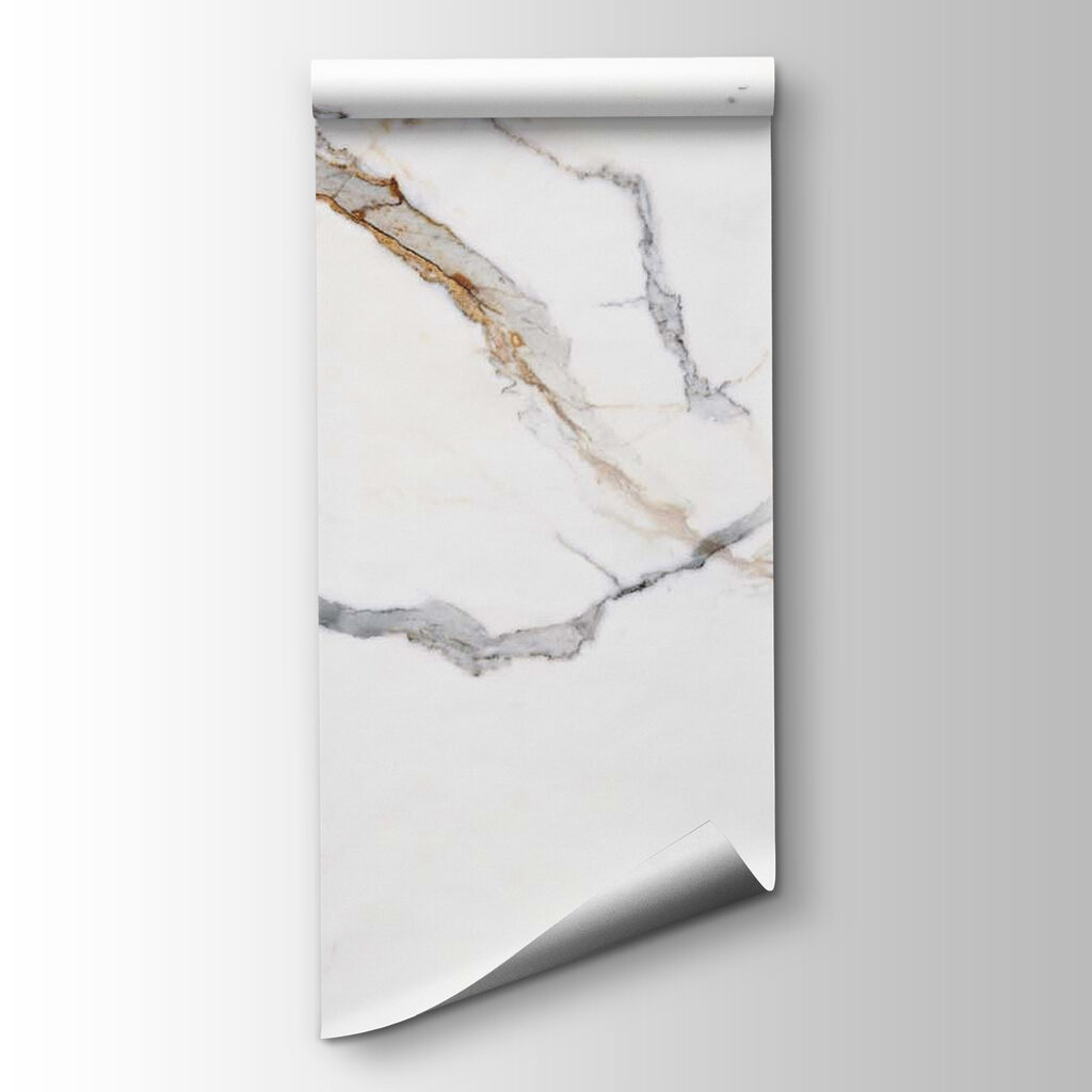 Elegant white marble with gray veins Elegant white marble with gray veins