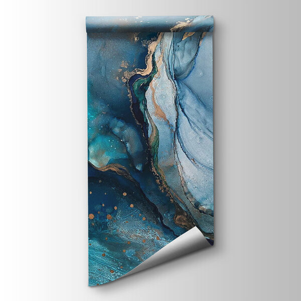 Azure waves embrace serene shores