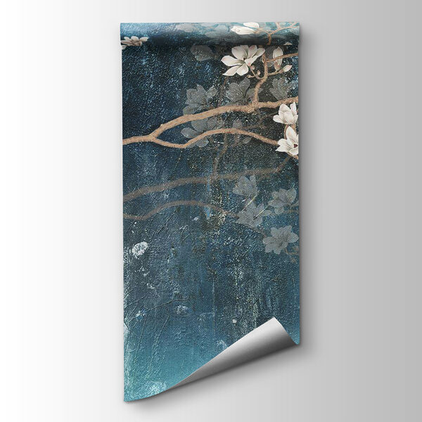 Tree branch with white flowers Tree branch with white flowers