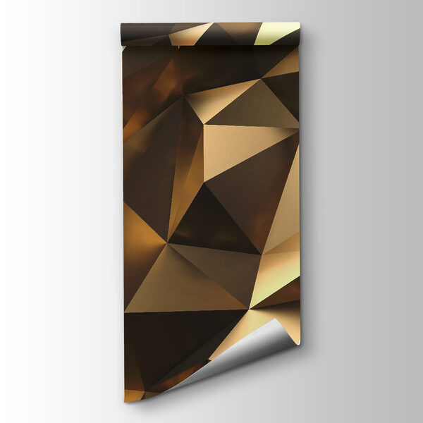 Shimmering geometric abstraction in browns Shimmering geometric abstraction in browns