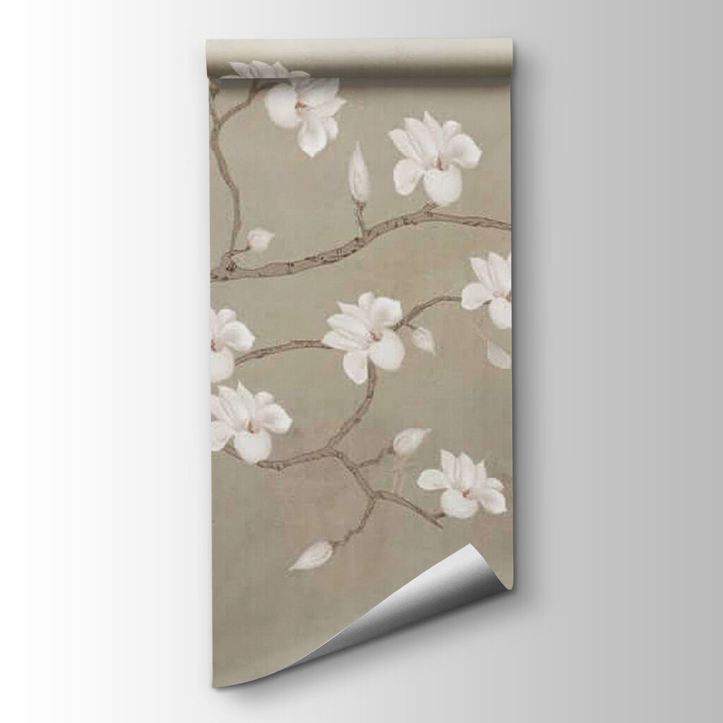 White flowers on a branch White flowers on a branch