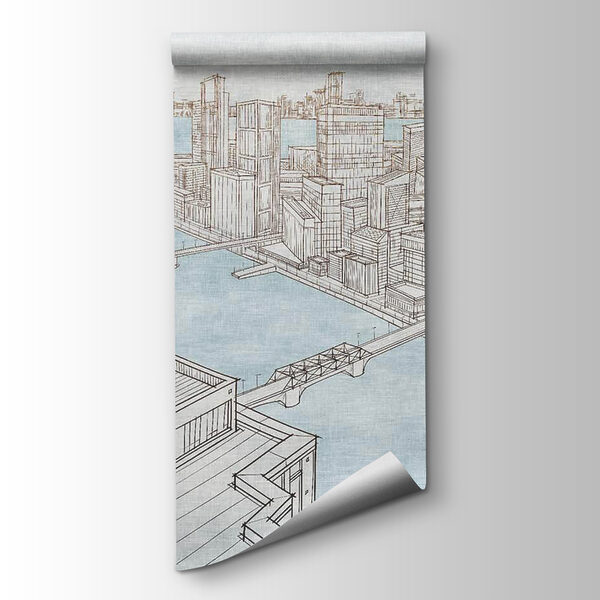 Drawing of a city Drawing of a city