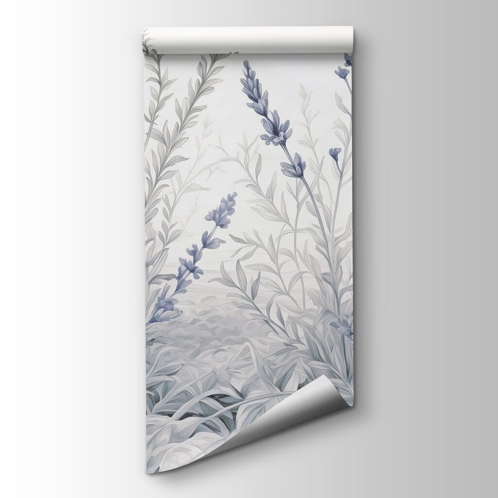 Delicate hues of blooming lavender Delicate hues of blooming lavender