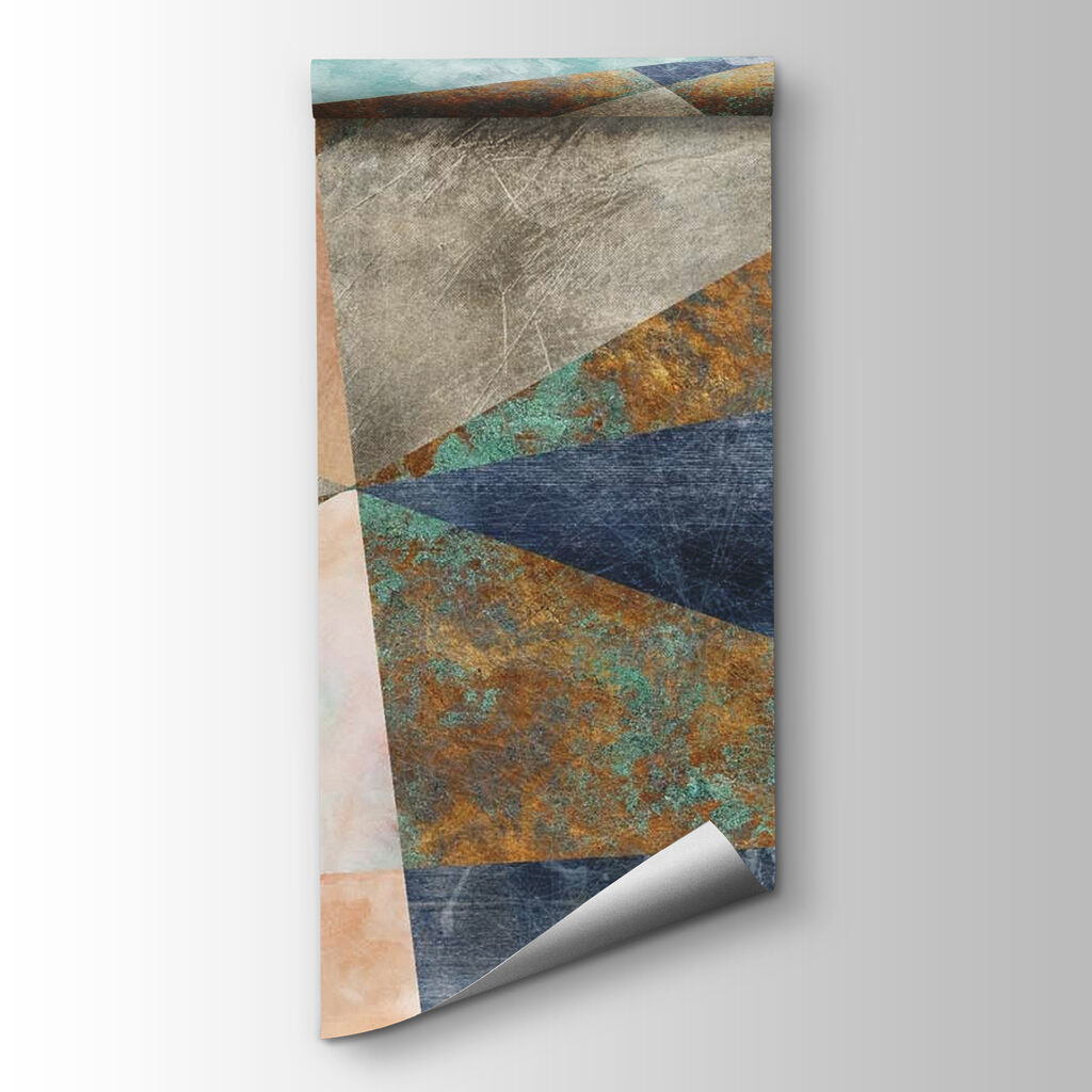 Colorful pattern with triangles Colorful pattern with triangles