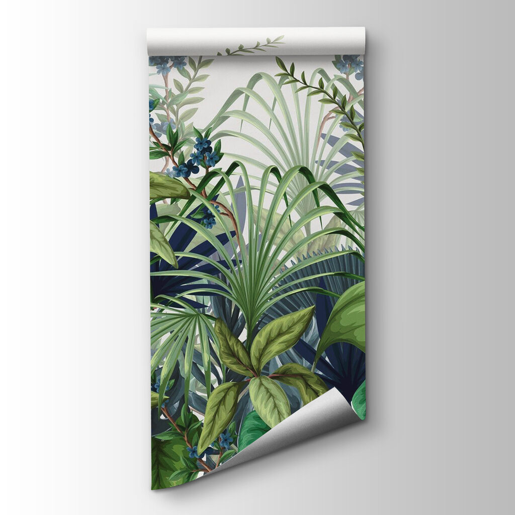 Lush greenery in vibrant display Lush greenery in vibrant display