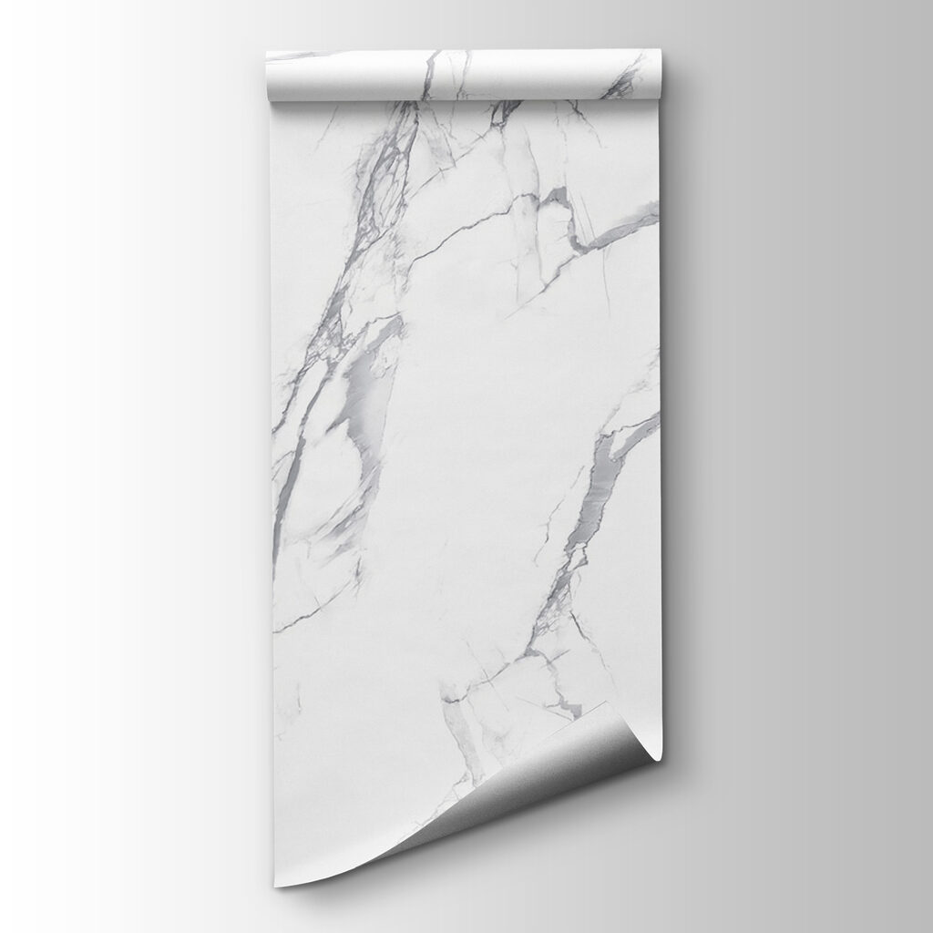 White marble with cracks