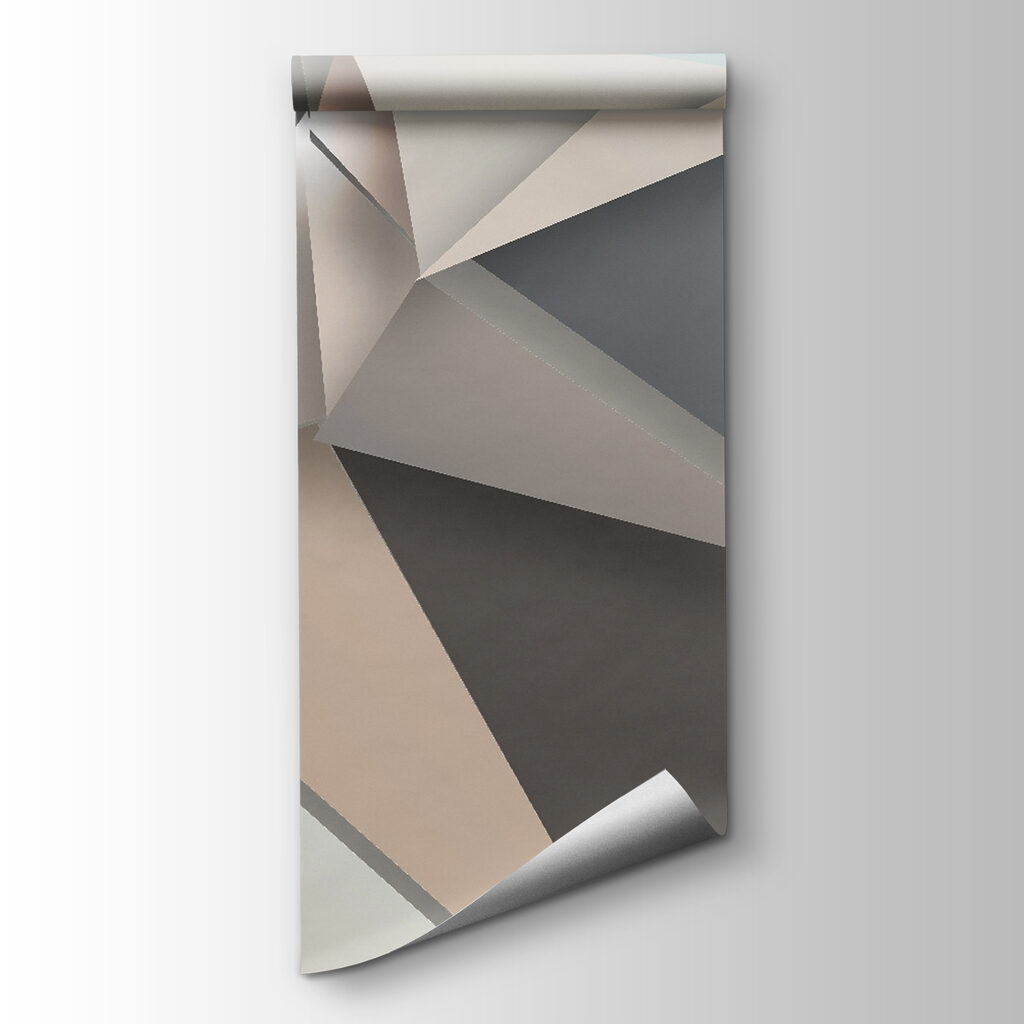 Abstract geometric shapes in soft colors Abstract geometric shapes in soft colors