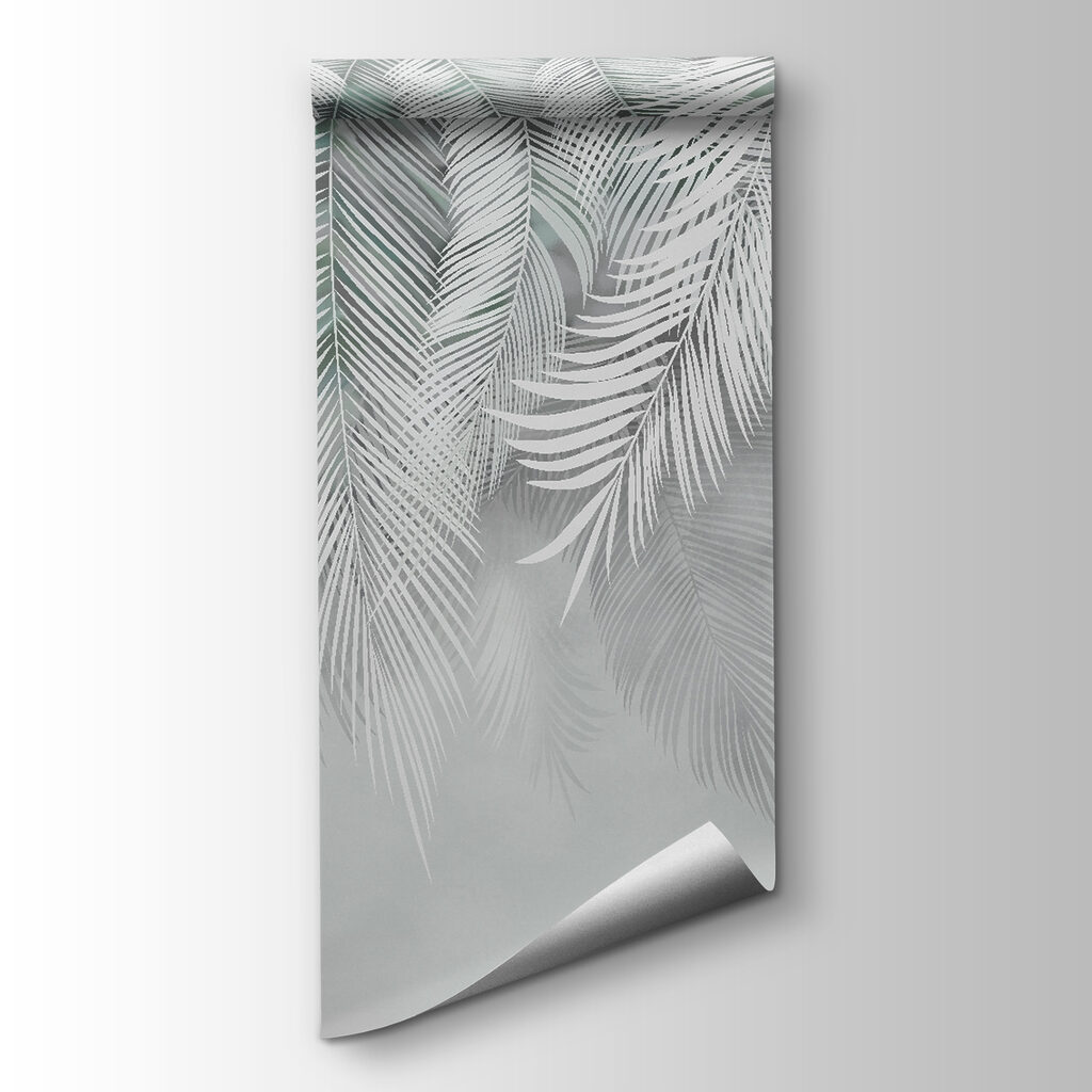 White leaves on a white background White leaves on a white background