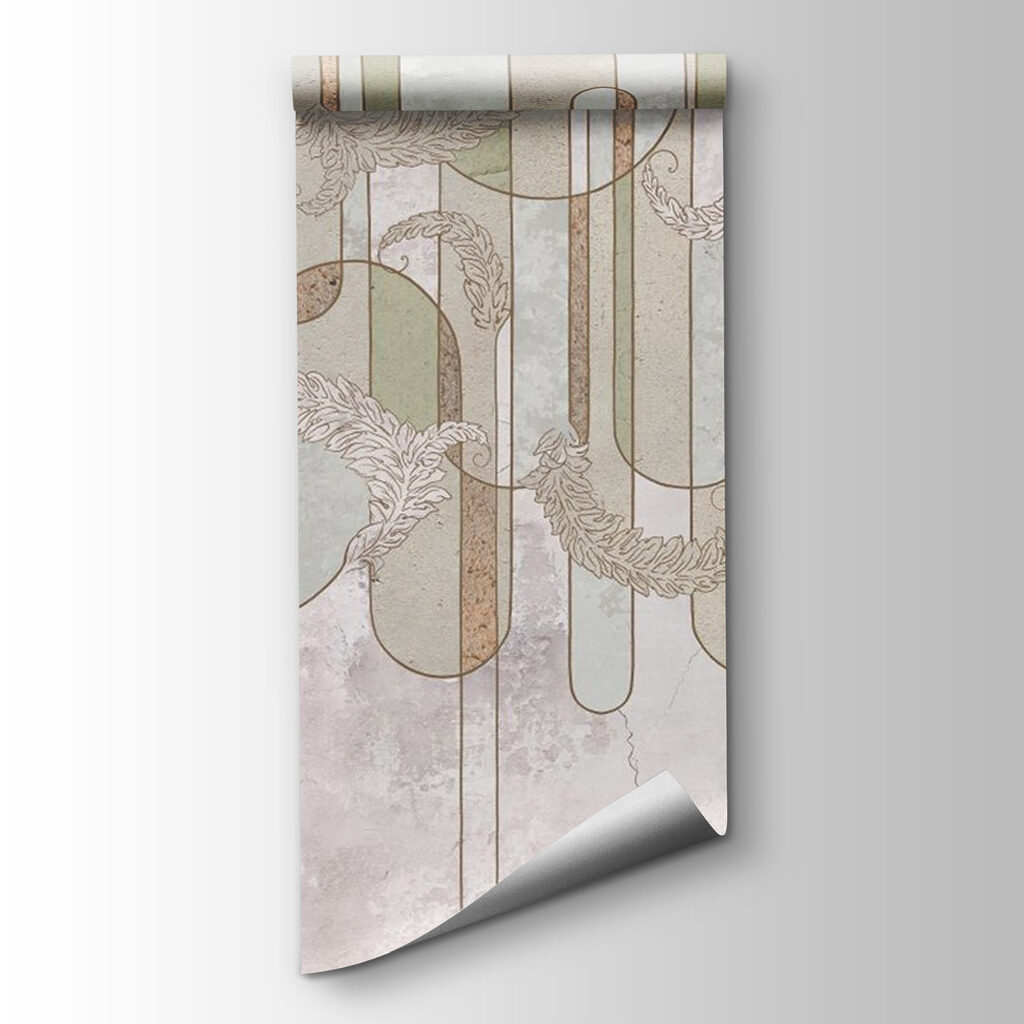 Wallpaper with a pattern