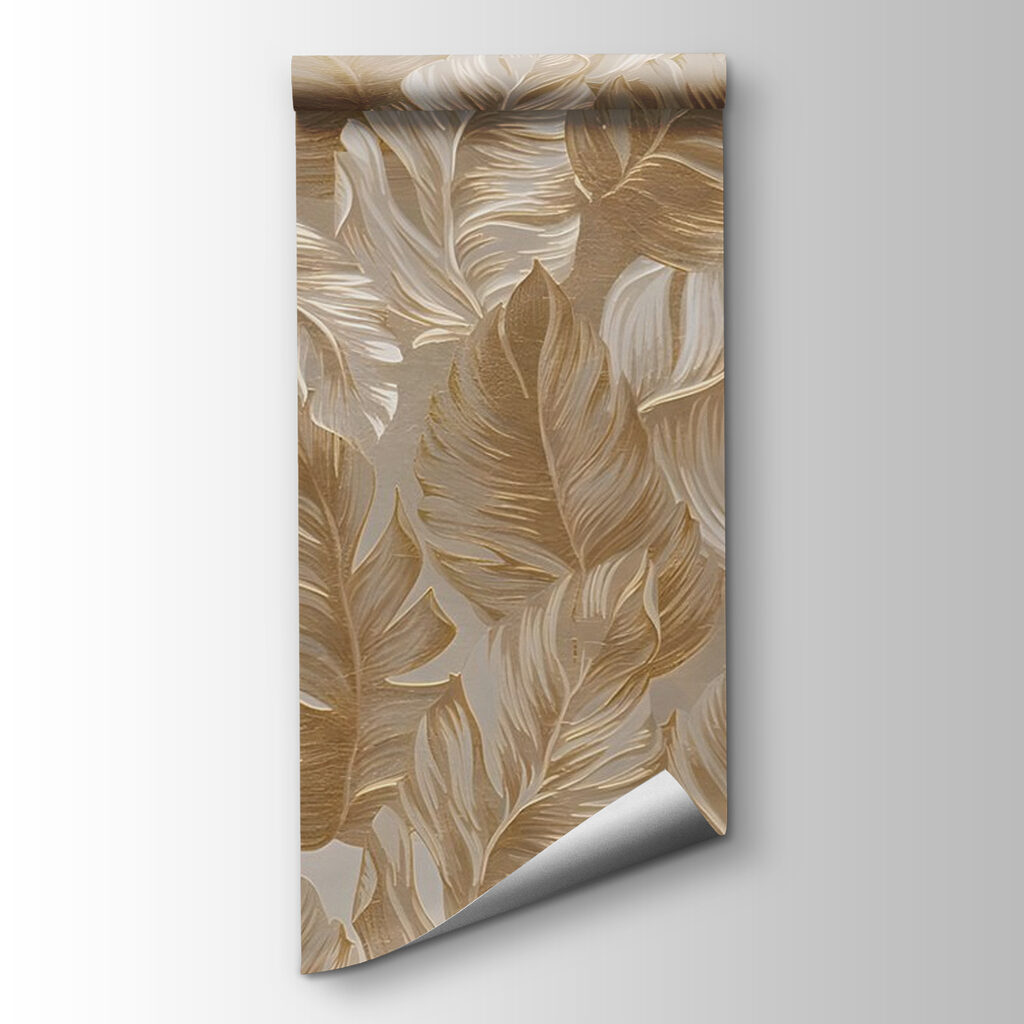 Wallpaper with feathers