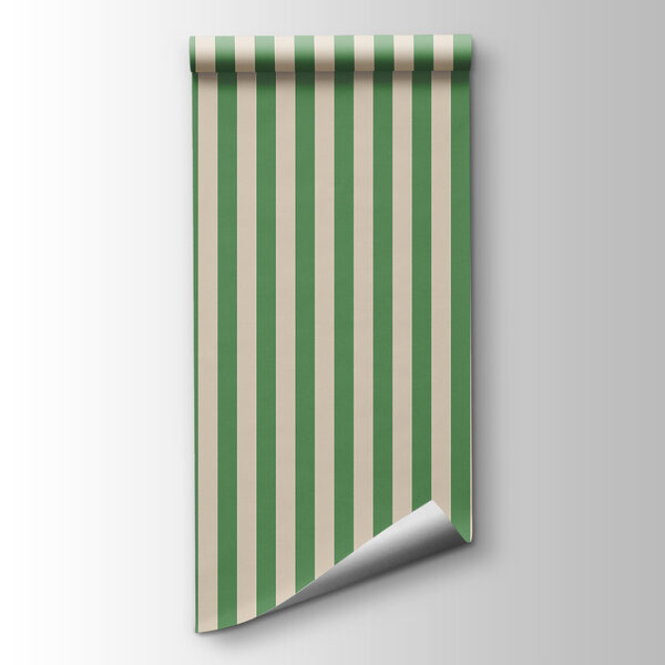 Green and beige striped background Green and beige striped background