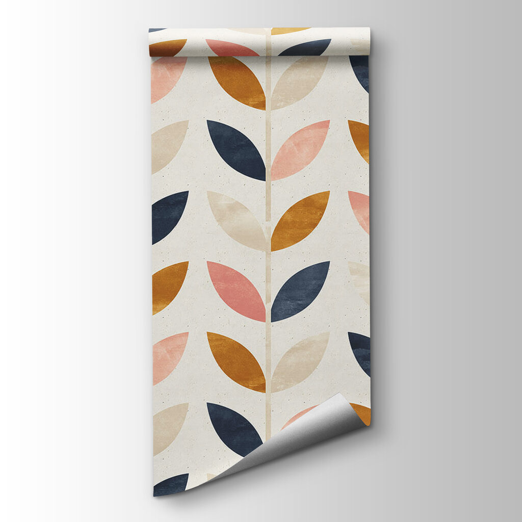 Pattern of colorful leaves Pattern of colorful leaves