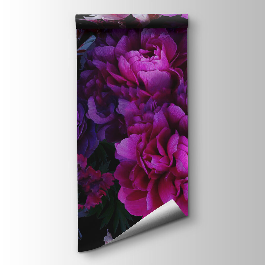 Group of purple flowers Group of purple flowers