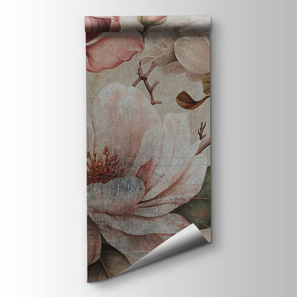 Elegant floral arrangement in soft hues