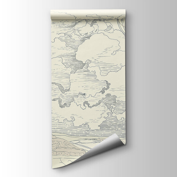 Group of hot air balloons in the sky