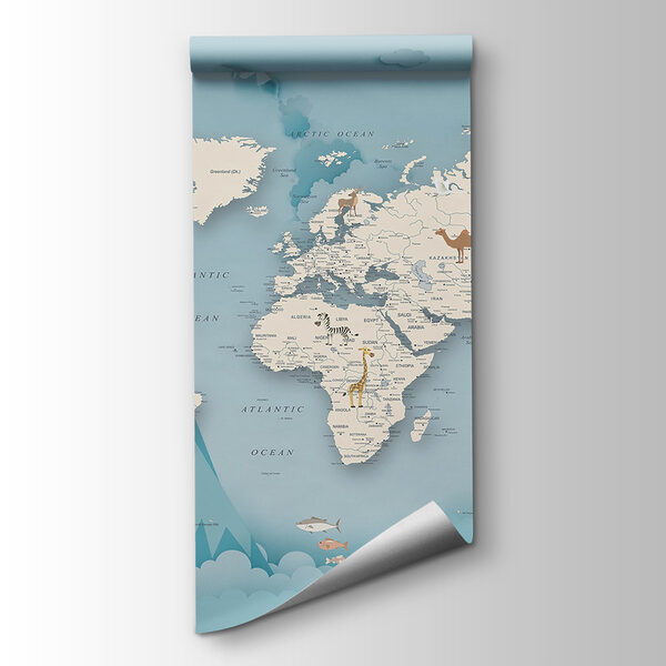 Map of the world Map of the world