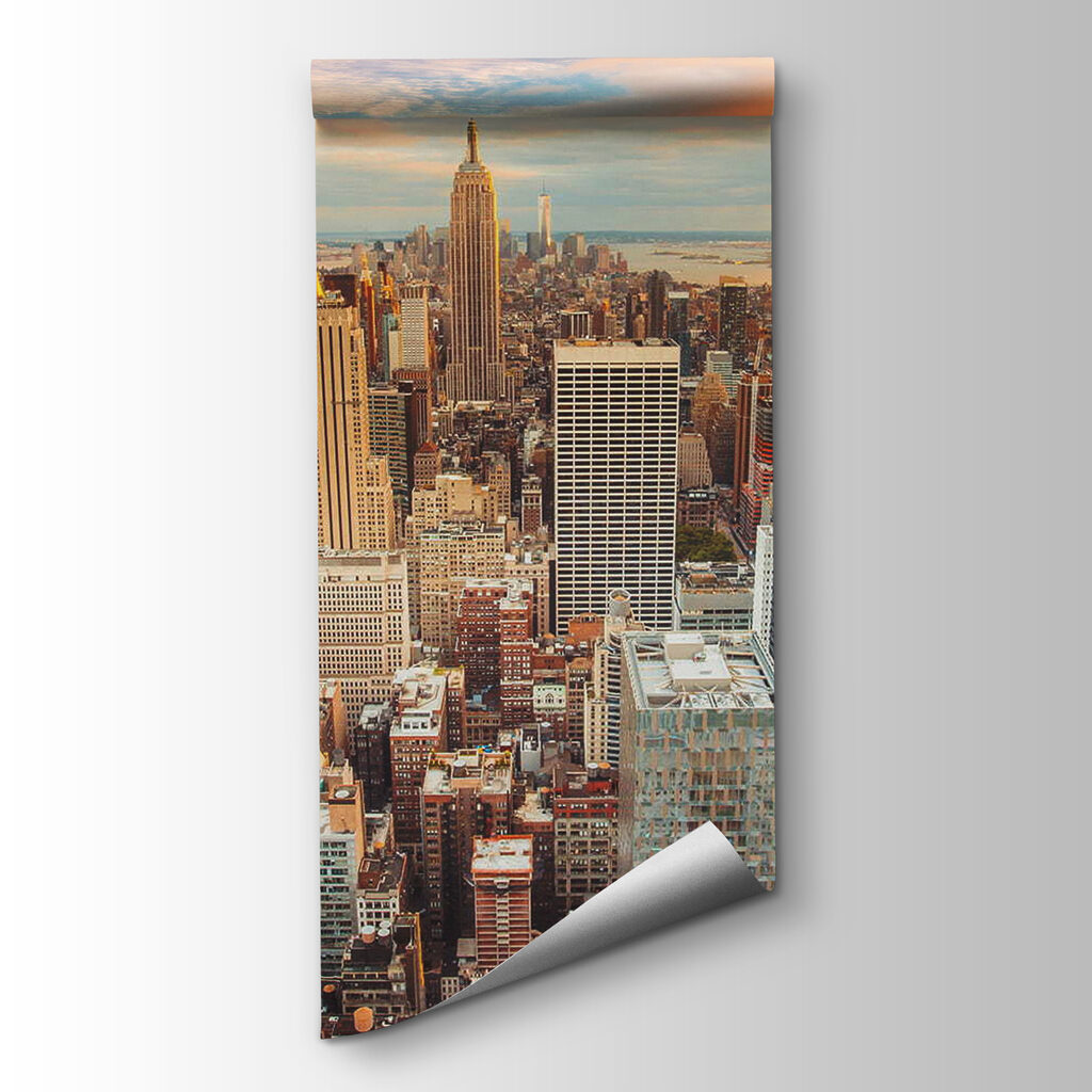 City with many tall buildings City with many tall buildings