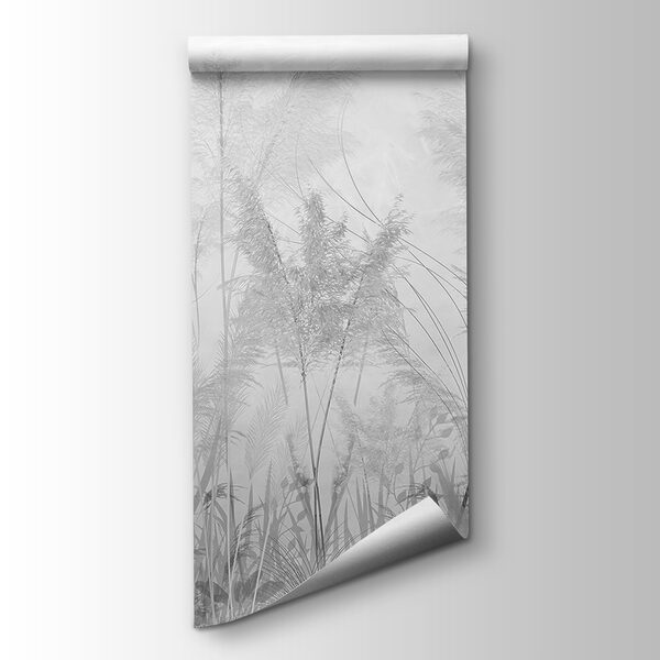 A field of grass and flowers