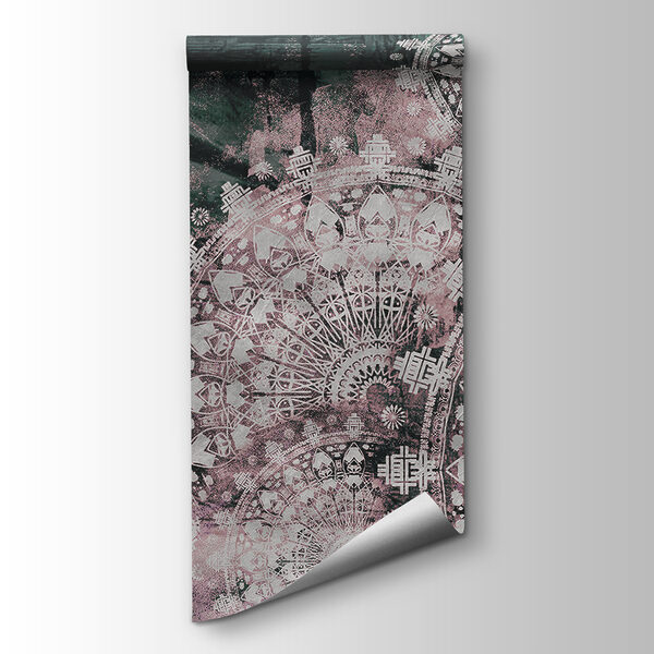 Intricate patterns in soft hues