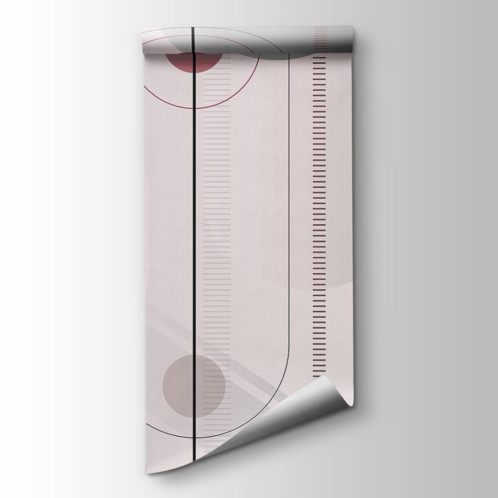 Abstract shapes in soft color palette Abstract shapes in soft color palette