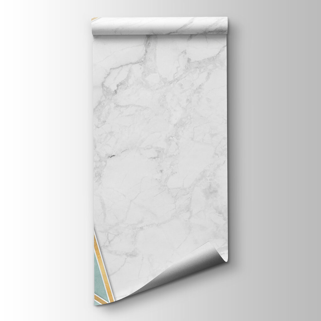 Elegant Mint and Marble Design