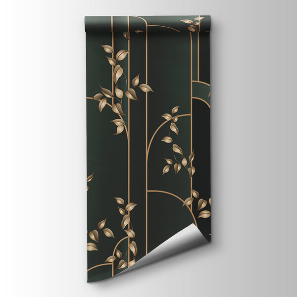 Wallpaper with leaves on it Wallpaper with leaves on it
