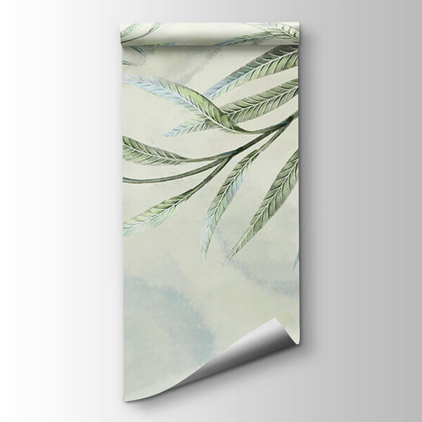 Delicate leaves against a soft backdrop