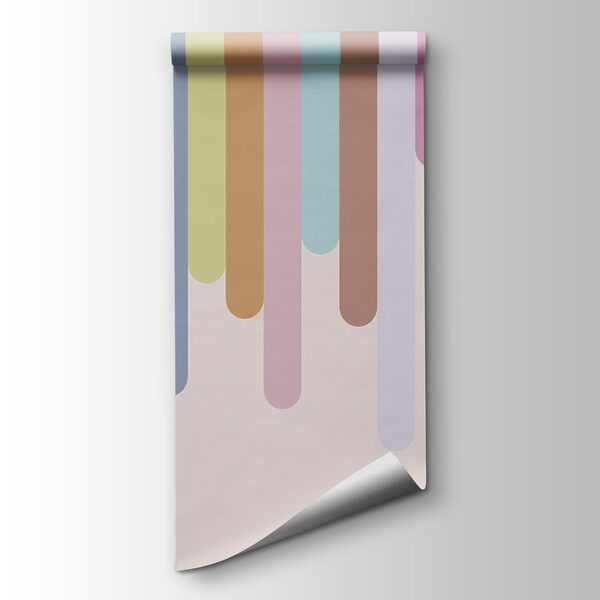 Colorful vertical lines on a white background Colorful vertical lines on a white background