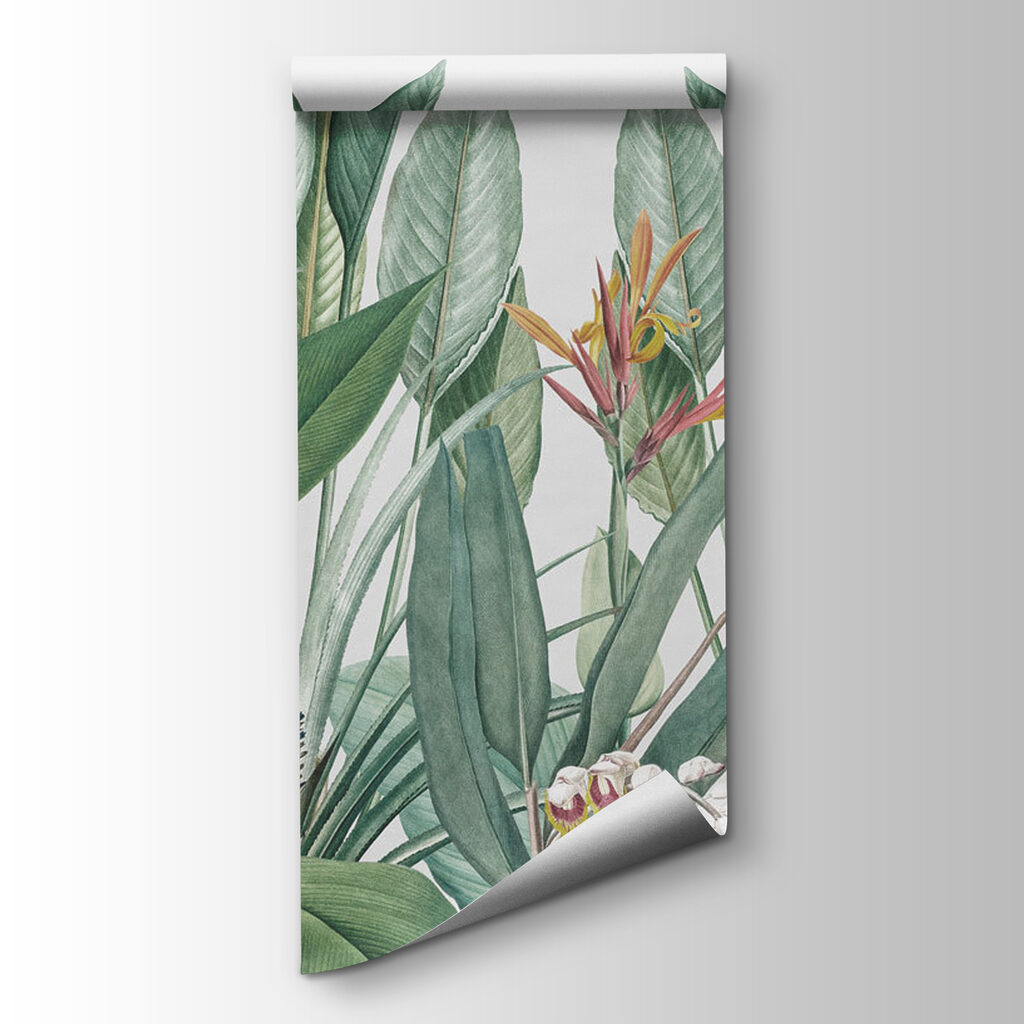 Vibrant tropical foliage in harmony Vibrant tropical foliage in harmony