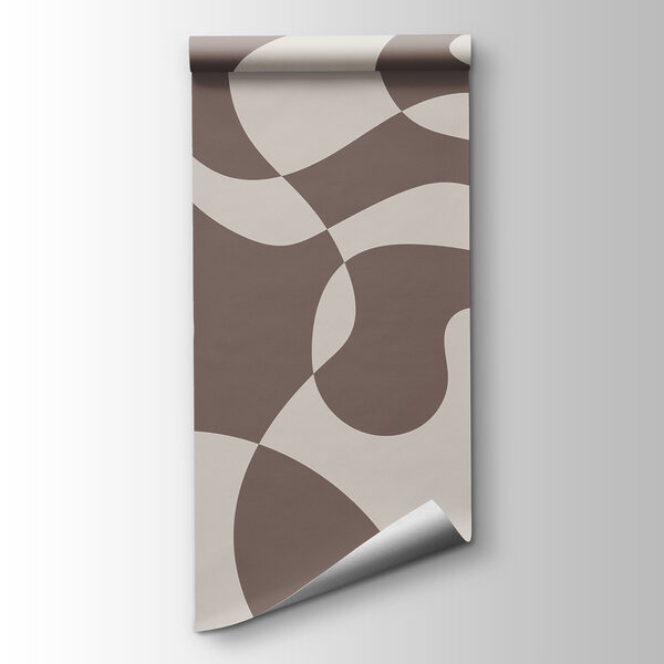 A brown and white pattern