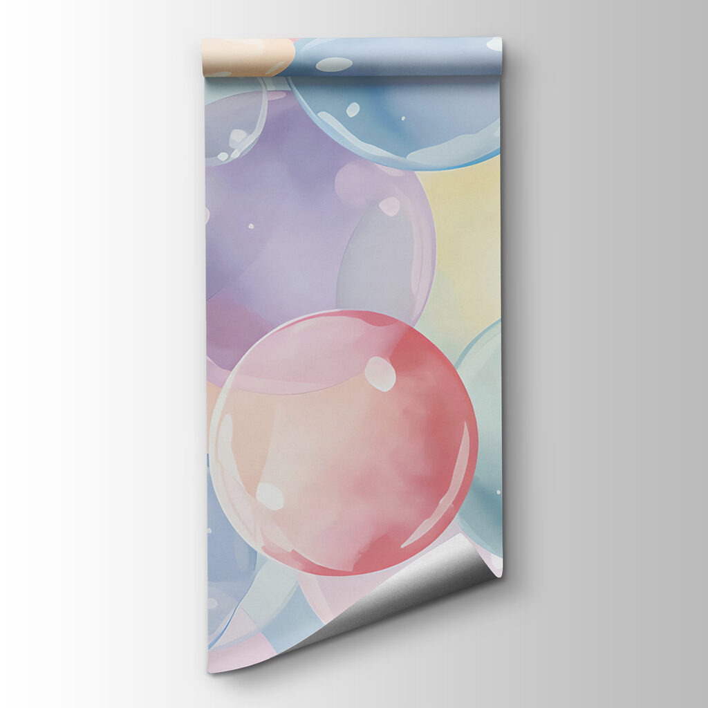 A group of colorful bubbles A group of colorful bubbles