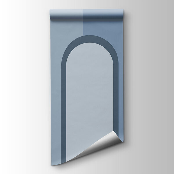 A blue and grey background