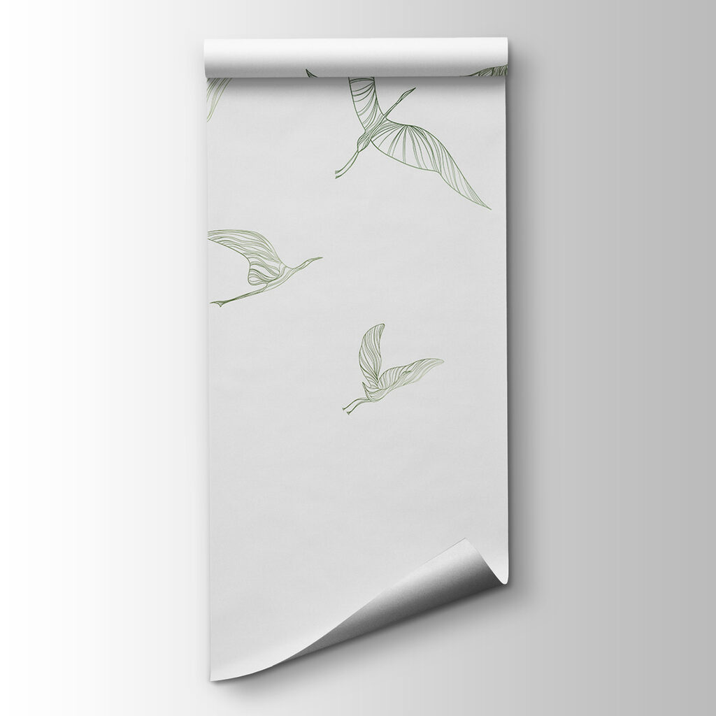 A group of birds flying